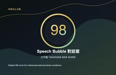 Speech Bubble 對話窗 台中酒吧店家圖片